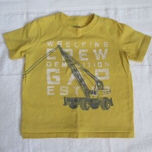 GAP Yellow Walking Crew Tee